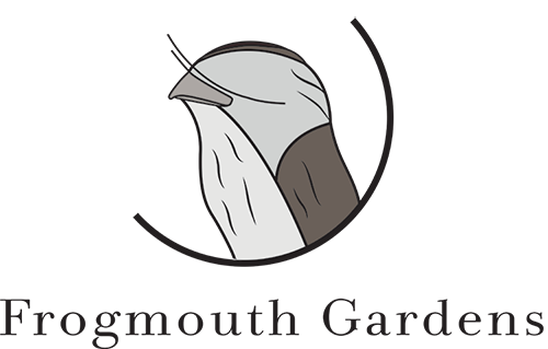 Frogmouth Gardens Logo